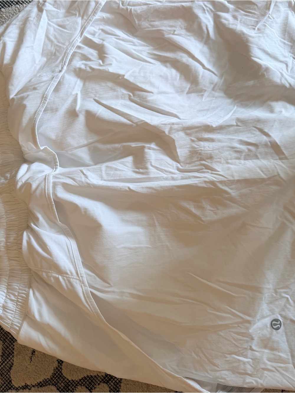 LuLu Lemon Women’s Athletic Skirt White- size 12